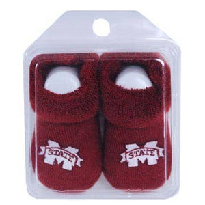 Mississippi State Bulldogs Infant Bootie Maroon