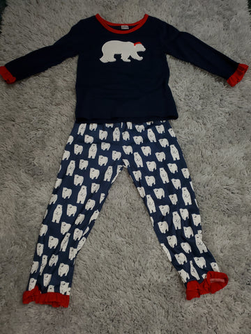 Polar Bear with Ruffles