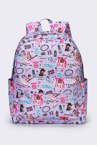Lavender Music Tour Backpack