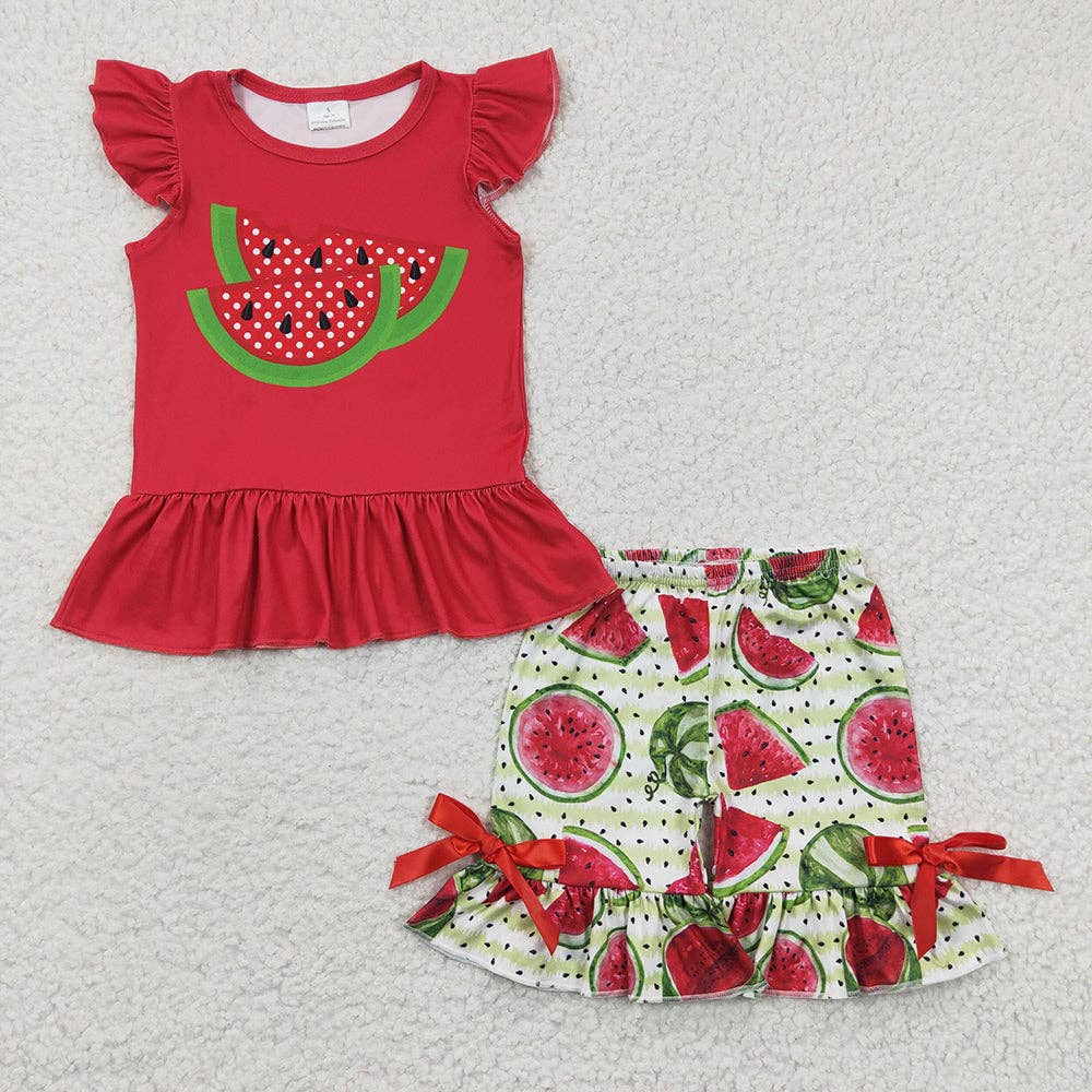 Watermelon Shorts Sets