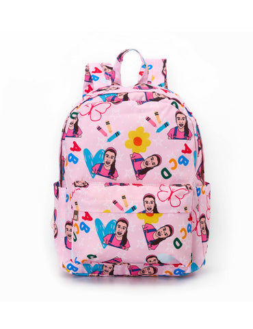 ABC Crayon Pink Girls Backpack
