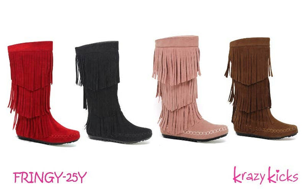 Fringy Boots