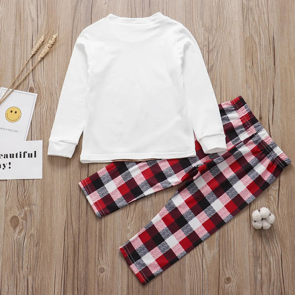 Christmas Reindeer Family Matching Pajamas