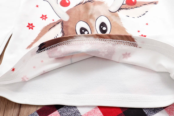 Christmas Reindeer Family Matching Pajamas