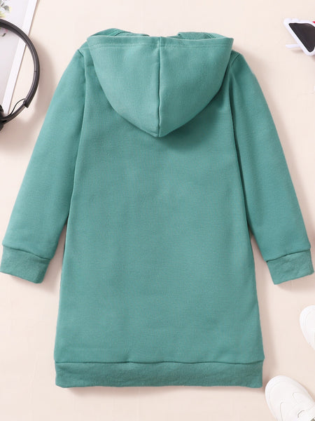 Kangaroo Pocket Long Hoodie