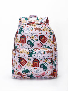Pink Girls Farm Backpack