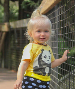 Panda Prints Baby Bodysuits