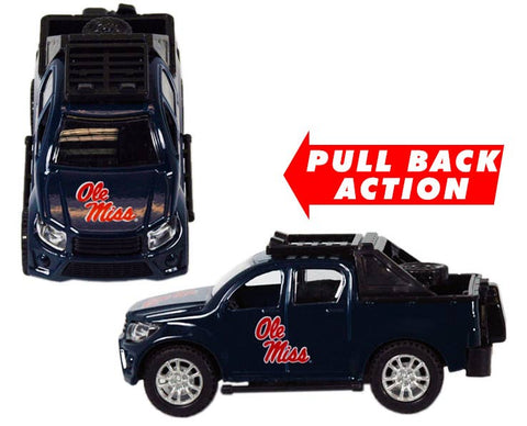 Ole Miss Rebels Toy Truck Pull Back