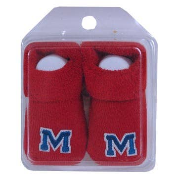 Ole Miss Rebels Infant Bootie Red