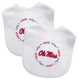 Ole Miss Rebels NCAA Baby Bibs 2-Pack