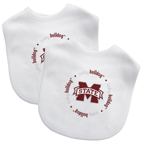 Mississippi State Bulldogs NCAA Baby Bibs 2-Pack